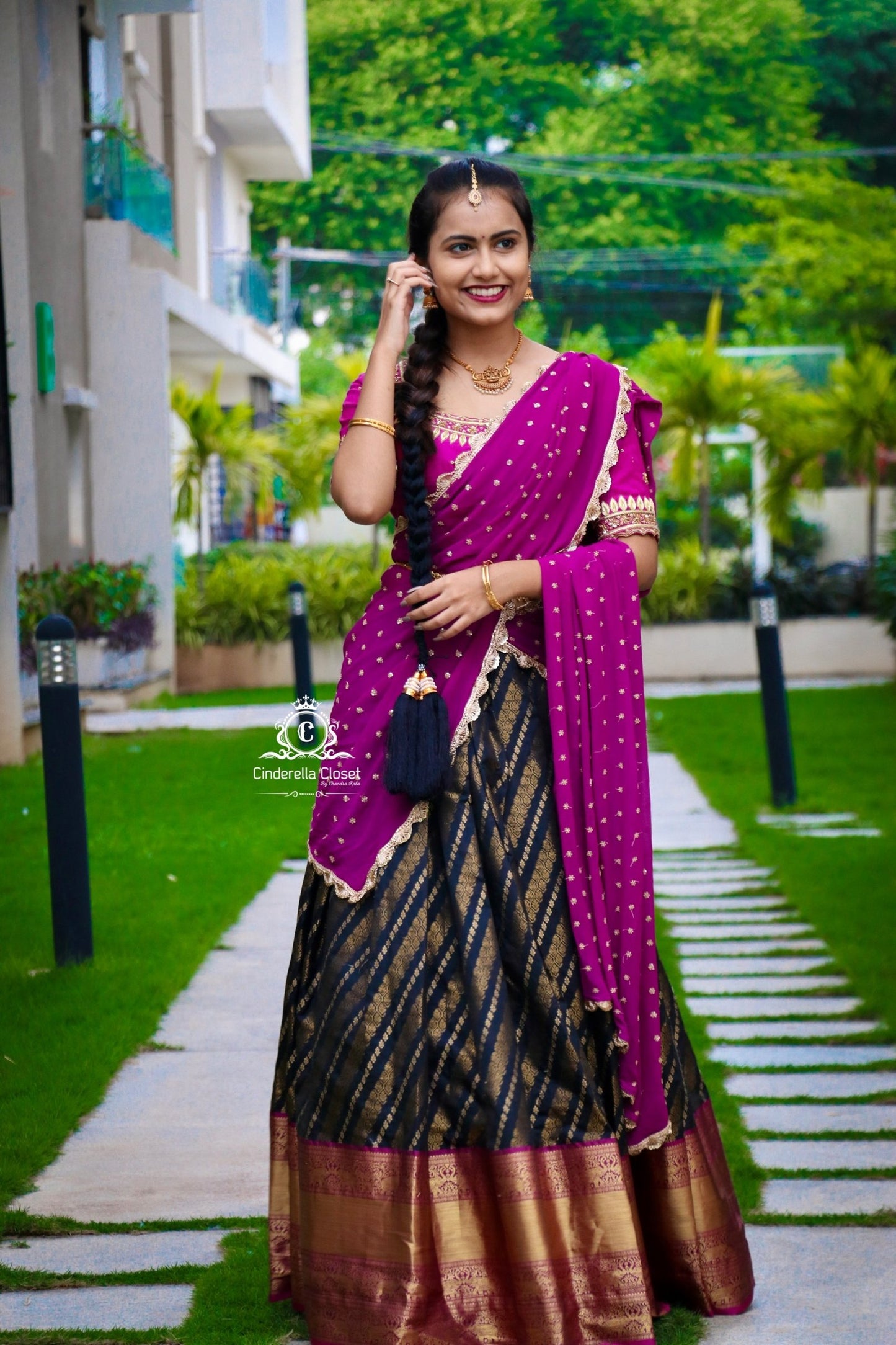 Banarasi softsilk lehenga