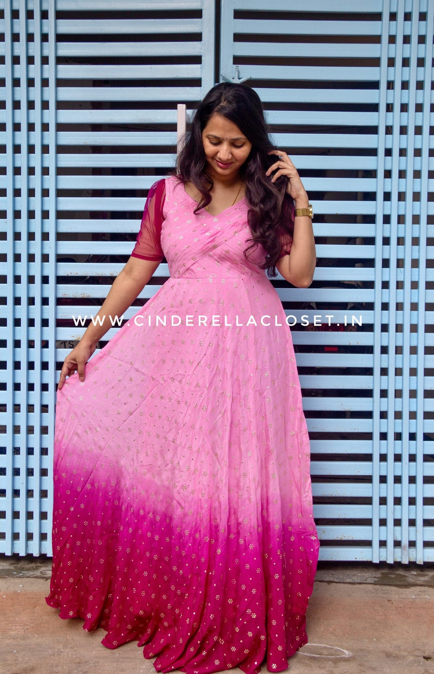 Ombre longfrock