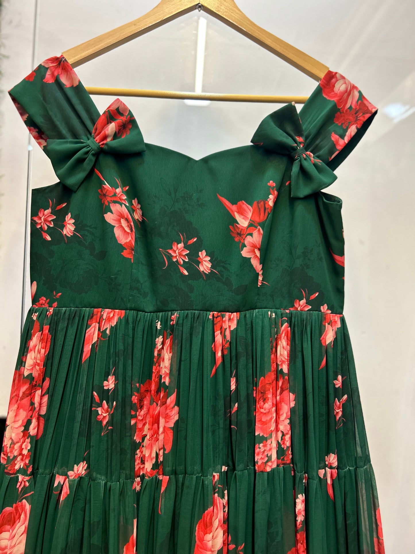 Emerald Rose Tiered Frock
