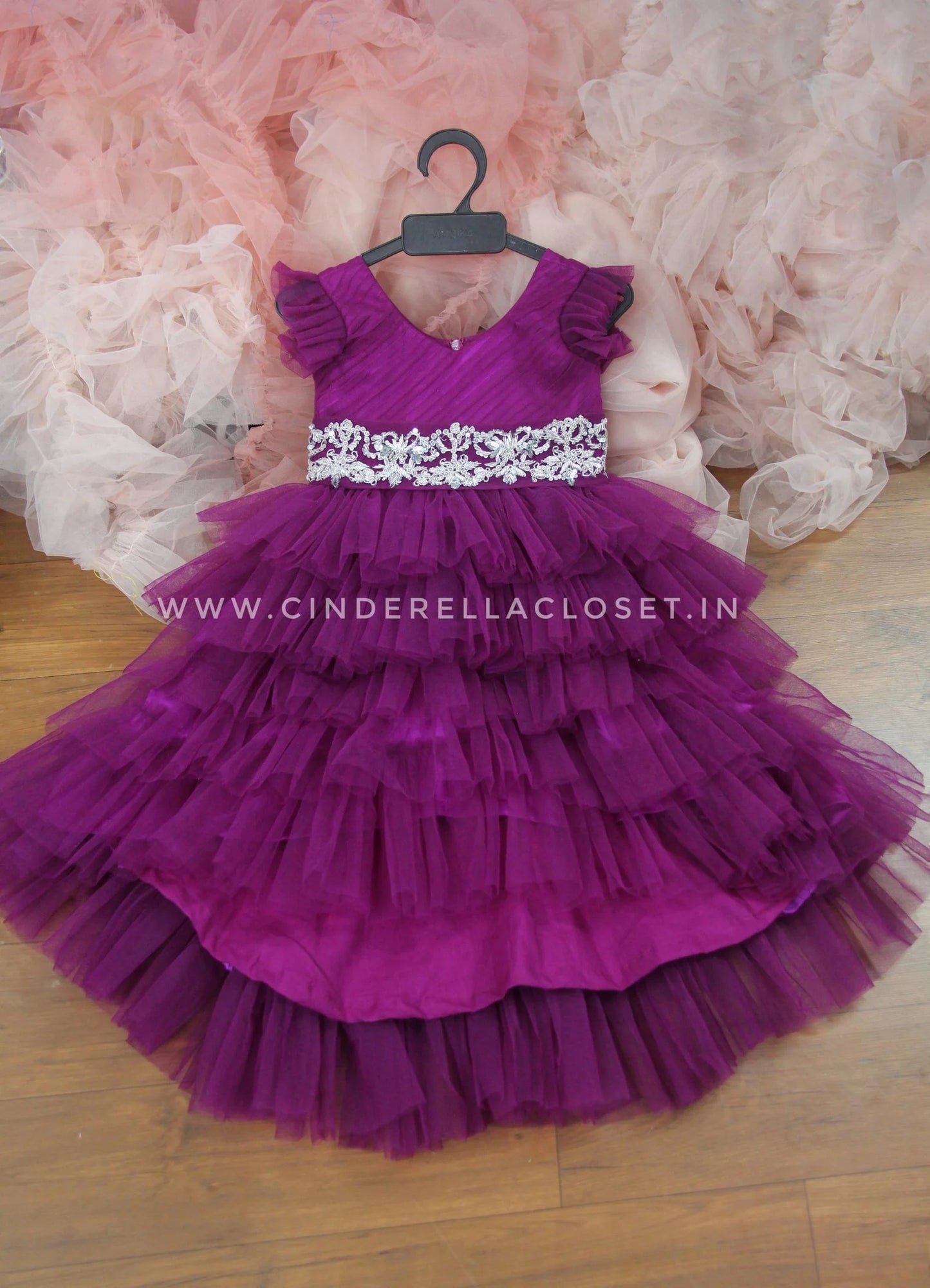 Purple Baby frock